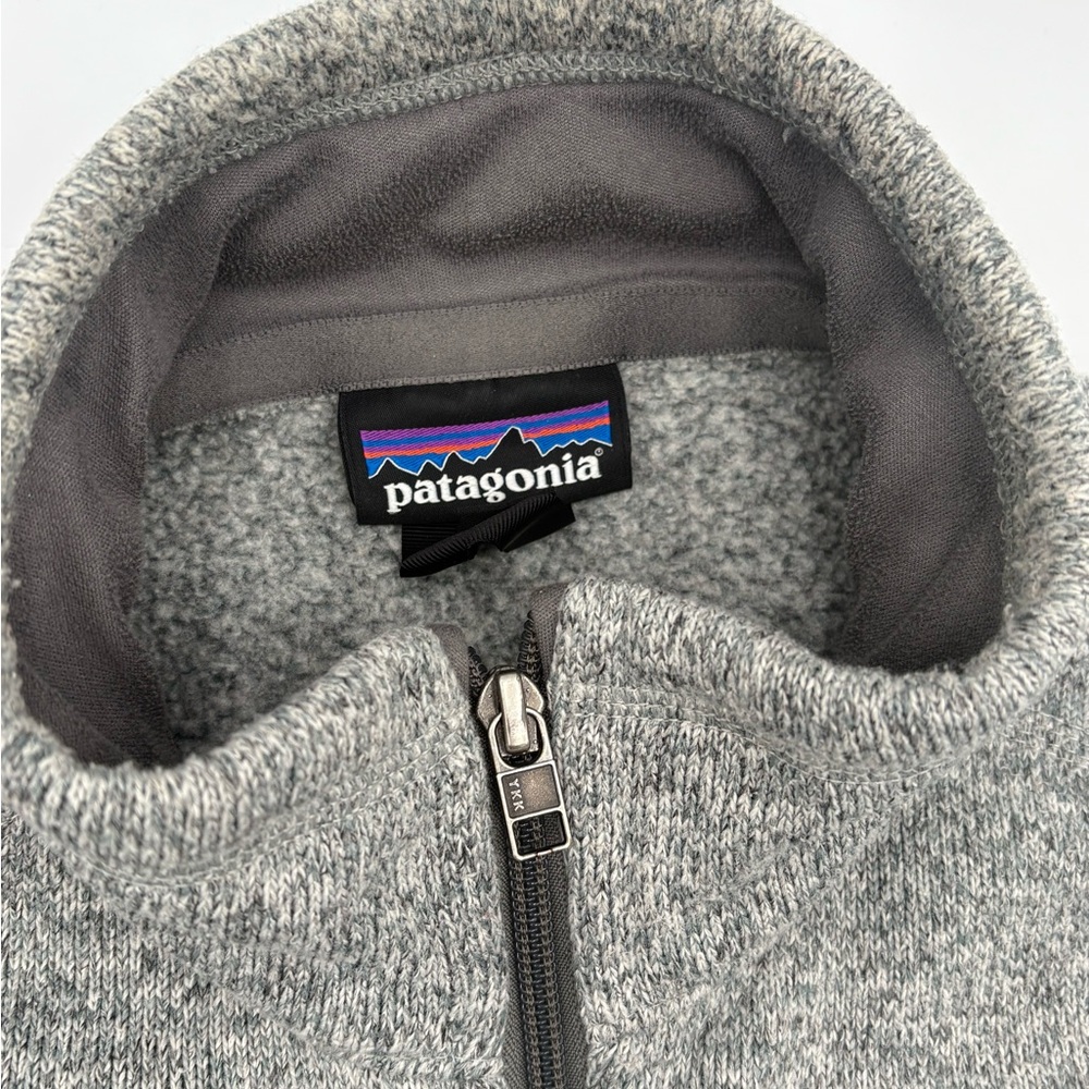 Patagonia Gray Full-Zip Fleece Vest - Picture 6 of 14